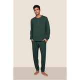 Henry TENCEL Modal Long PJ Set, Green
