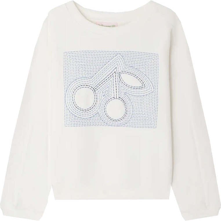 BONPOINT Gena Embroidered Cherry Sweatshirt