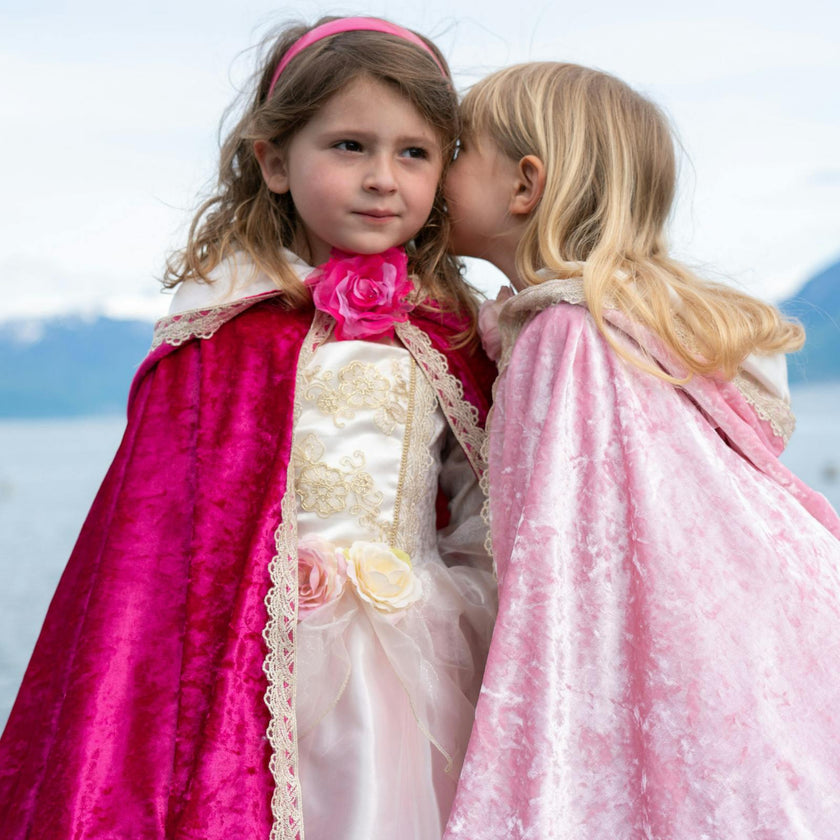 Deluxe Pink Princess Cape