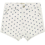 Lucy Shorts High Rise | Marine Dots