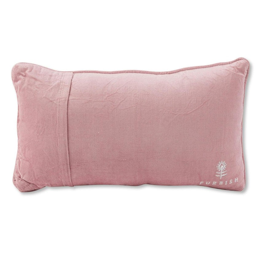 Too Much Needlepoint Pillow