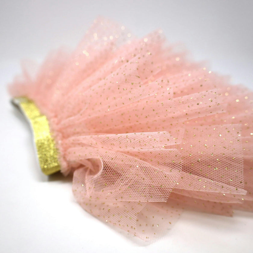 Gold Band Layered Frill Tutu Skirt