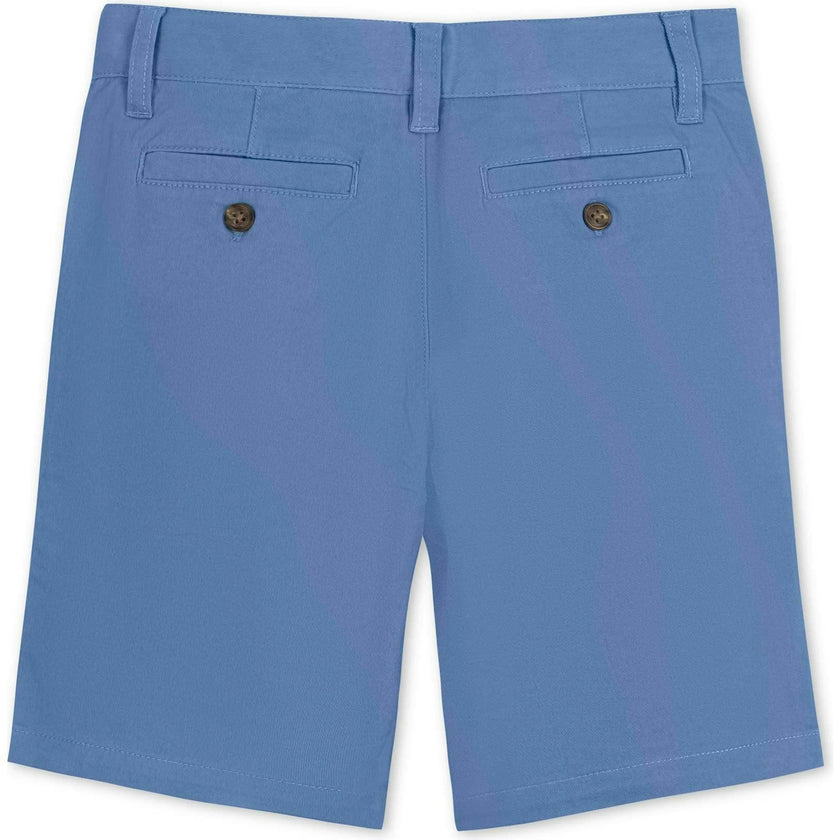 Organic Uniform Stretch Chino Short, Blue