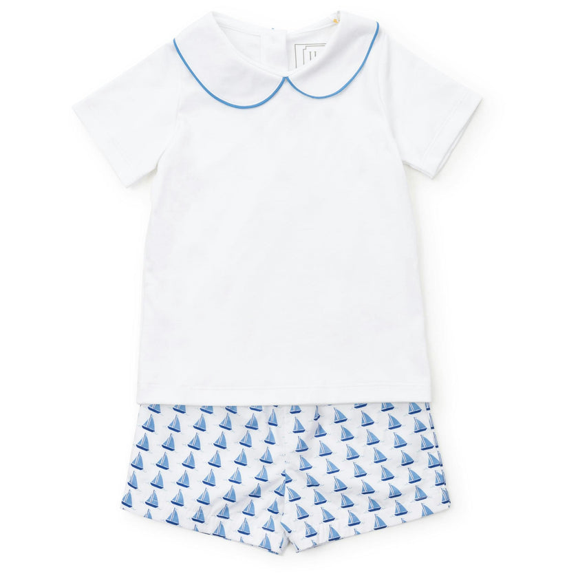 Field Boys' Woven Short Set Sailing Away