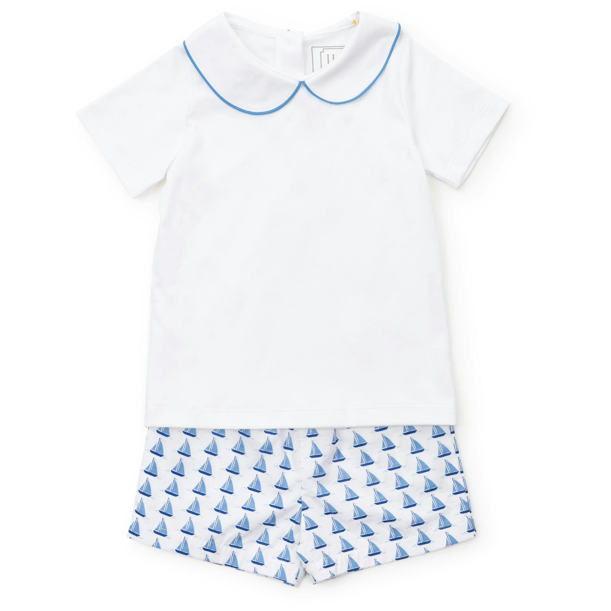 Field Boys' Woven Short Set Sailing Away