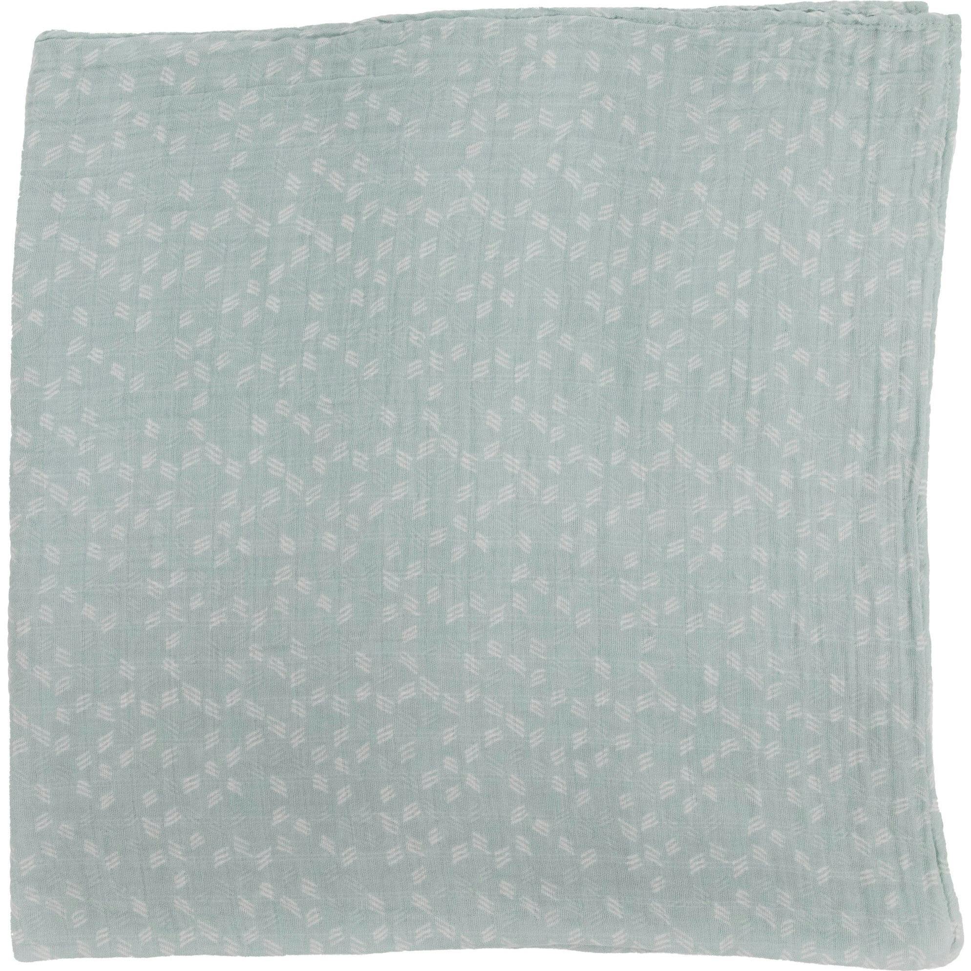 Cotton Muslin Swaddle Blanket - Misty Field