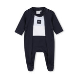 Navy Logo Baby Pyjama Set