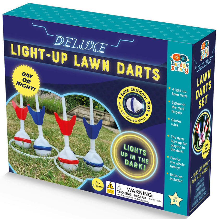 Deluxe Light-Up Lawn Darts