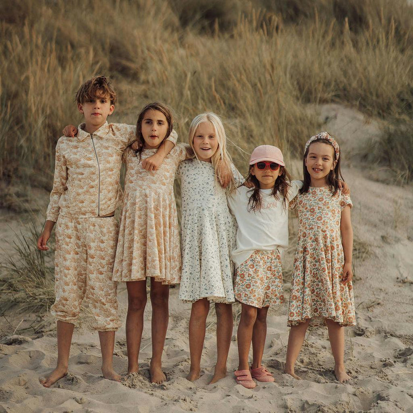 Sweetheart Twirl Dress | Organic Cotton Jersey - Pegasus