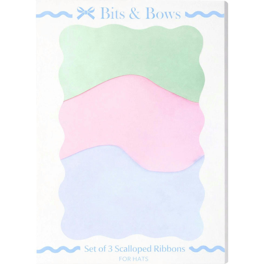 Scalloped Ribbon Set, Pretty in Pastel