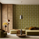 Papier peint Scara coloris Argan