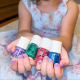 Sofia the First Bundle - Kids Non-toxic Nail Polish & Nail Art Stickers
