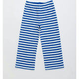 BARCOS STRIPED SWEATPANTS BLUE & WHITE