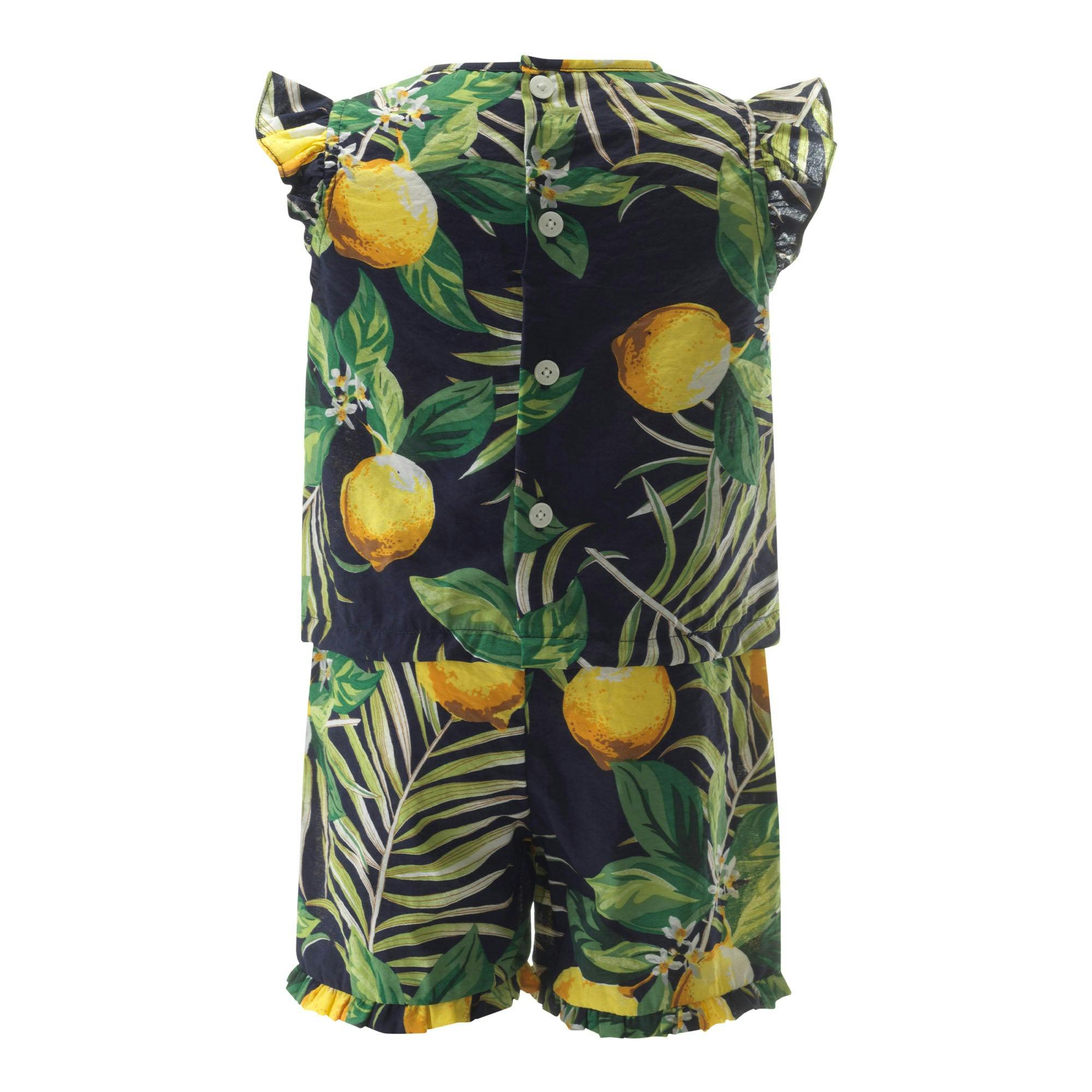 Lemon Ruffle Set