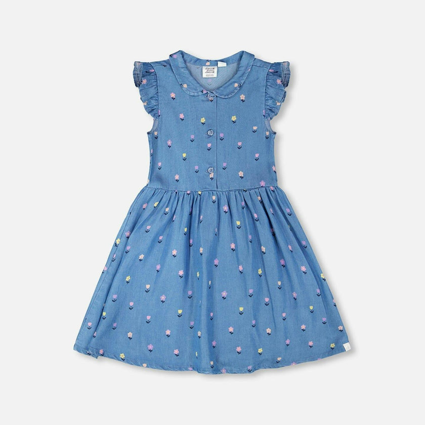 Sleeveless Button Down Dress