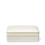Piero Leather Small Stacked Jewelry Box