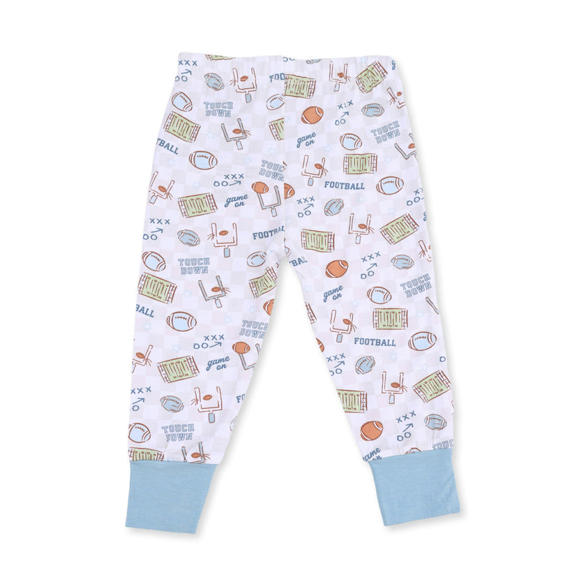 Football Check - Long Sleeve Loungewear Set