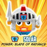 Battle Ballz: Training Pack - Solar - Weapon Wielding Toy Knight