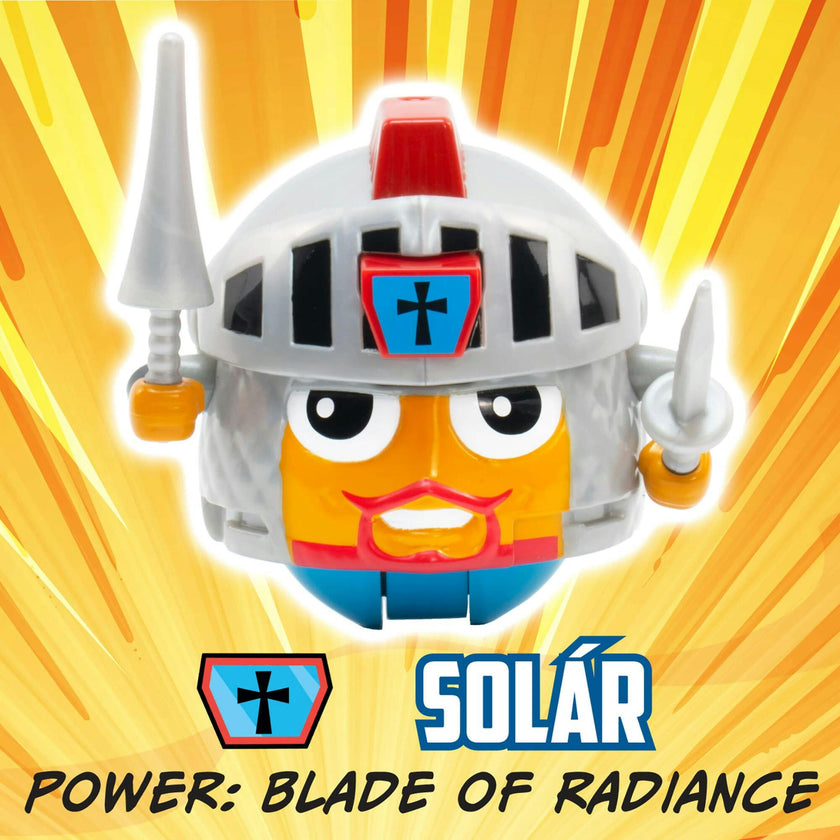 Battle Ballz: Training Pack - Solar - Weapon Wielding Toy Knight