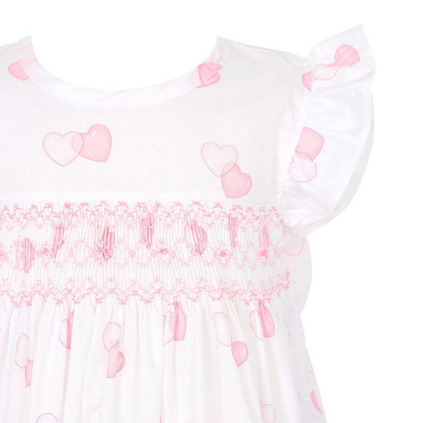 Sweetheart Woven Smocked Dress