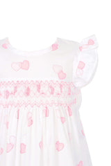 Sweetheart Woven Smocked Dress
