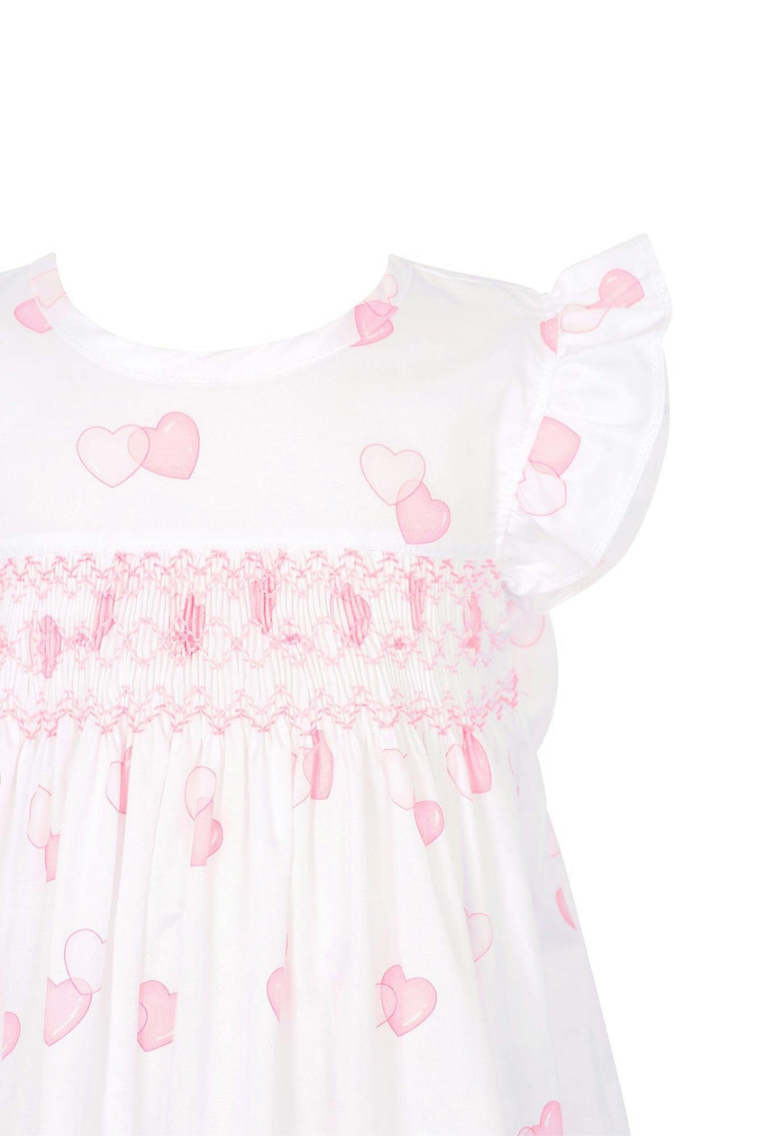 Sweetheart Woven Smocked Dress