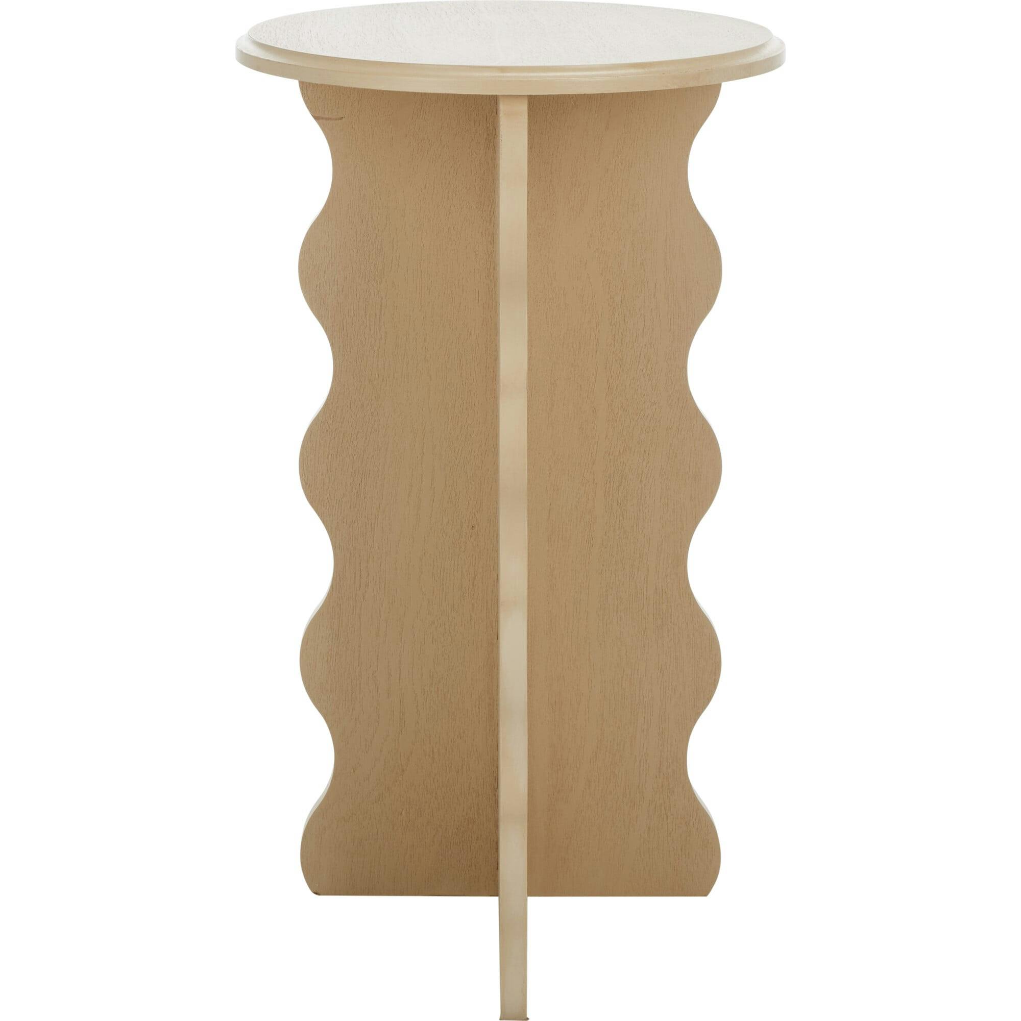 Lilith Wavy Accent Table