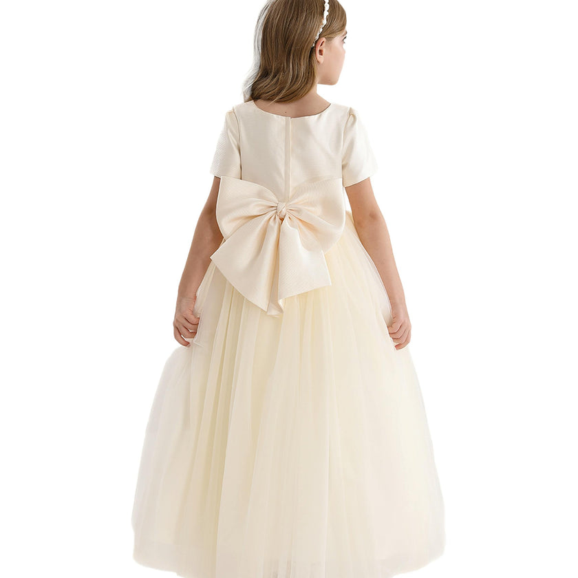 Ivory Accented Yvette Dress