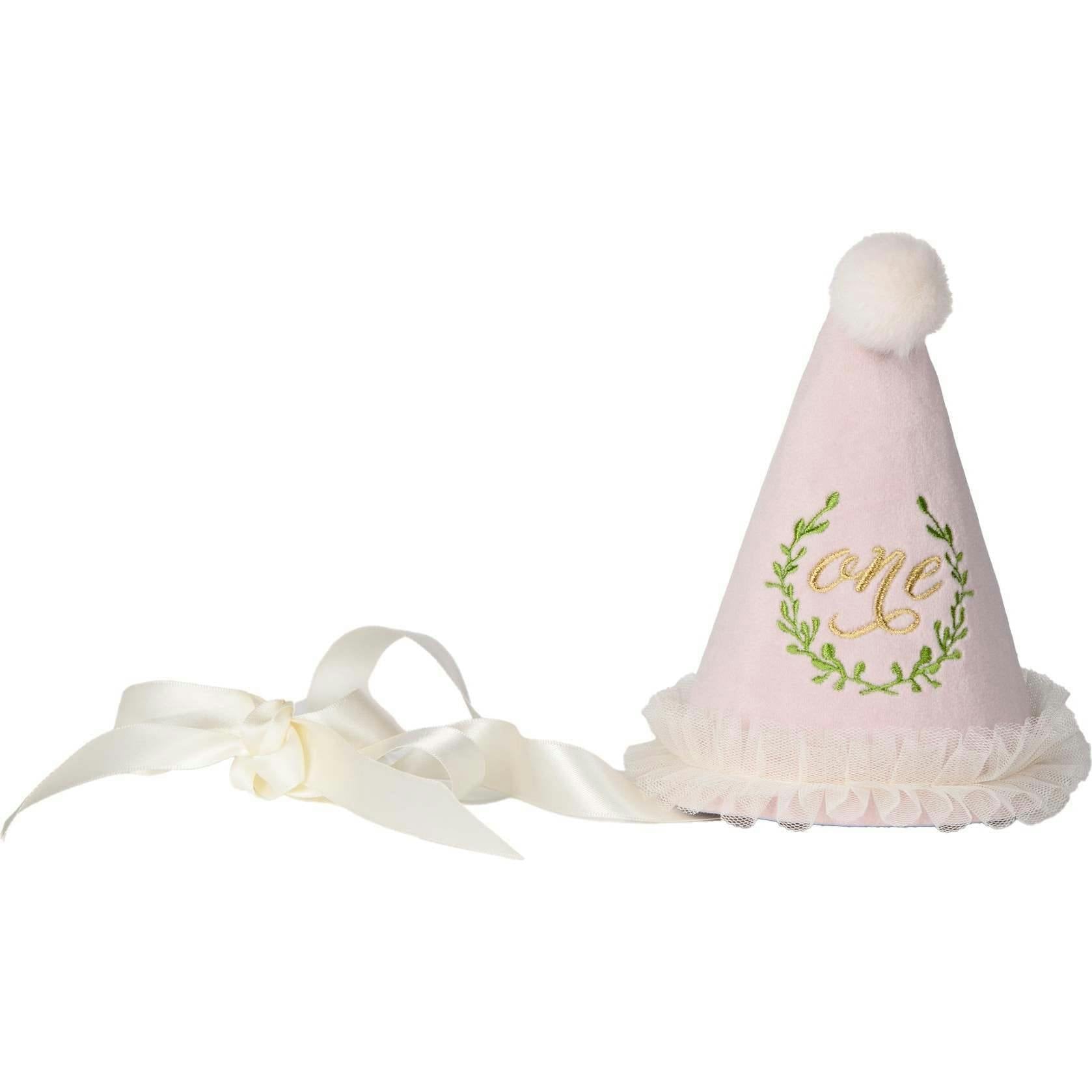 Velvet Embroidered Birthday Hat