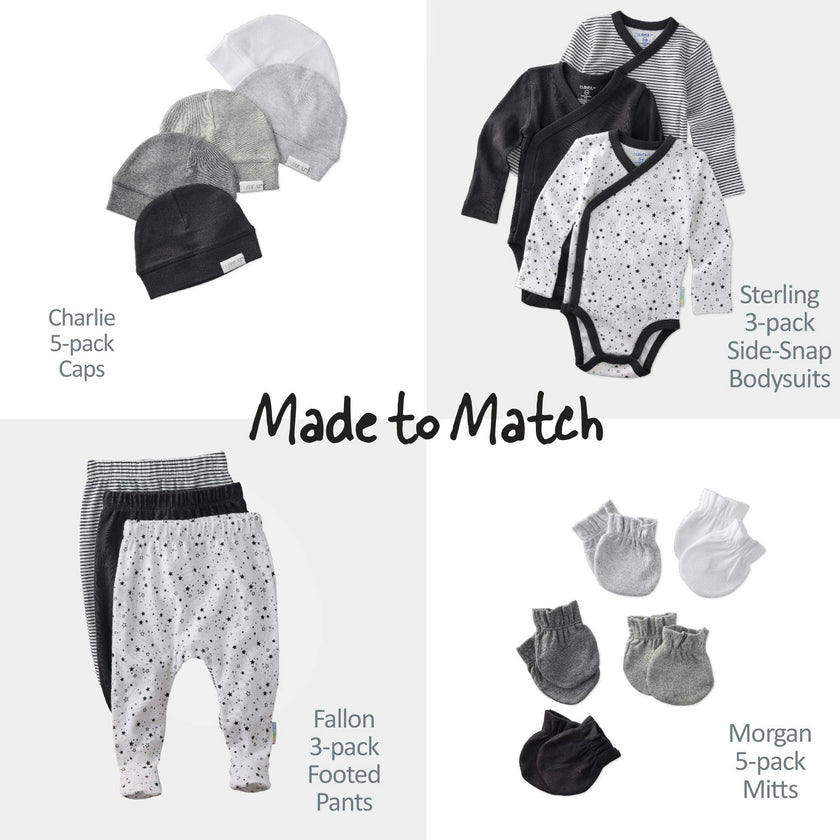 STERLING 3-Pack Side Snap Bodysuit