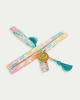 Charm Bracelet - Emma Floral Mint