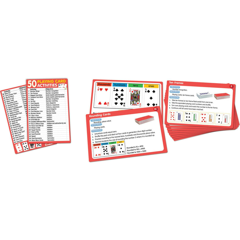 50 Playing Card Activities