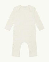 Brooklyn Star & Crown Romper - Natural