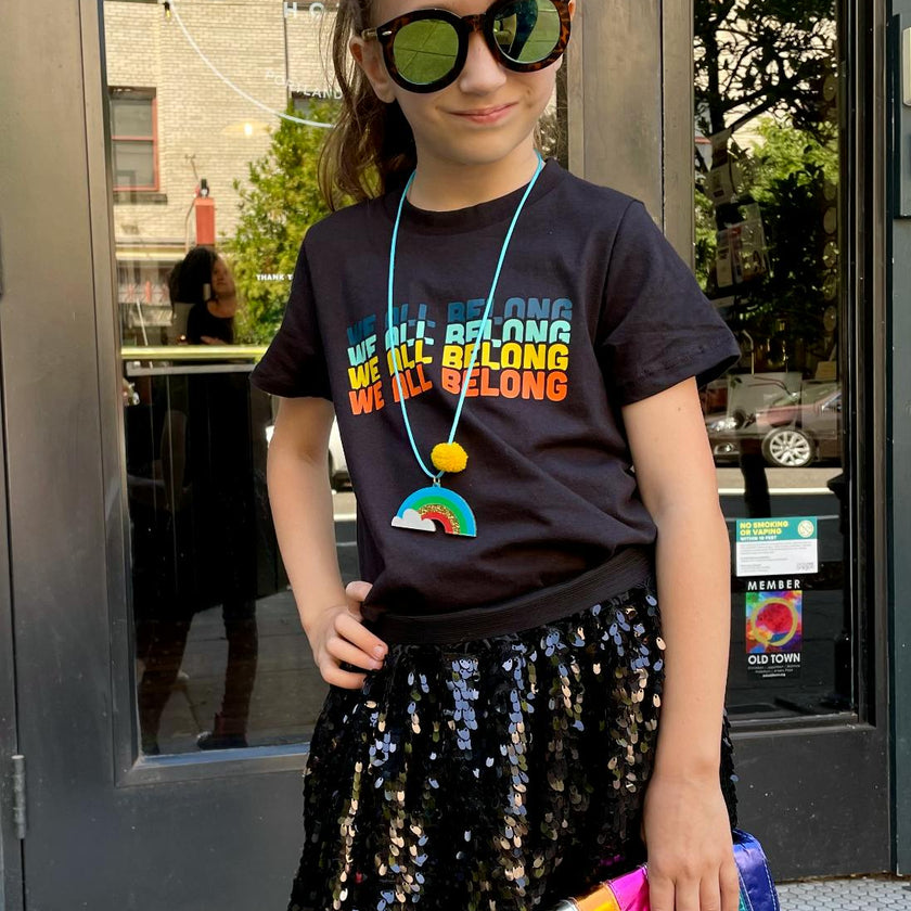 RAINBOWS ARE AWESOME NECKLACE