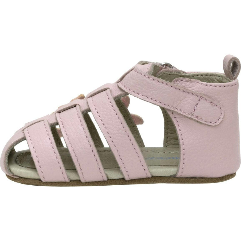 Mariposa Lt Pink Leather Sandal