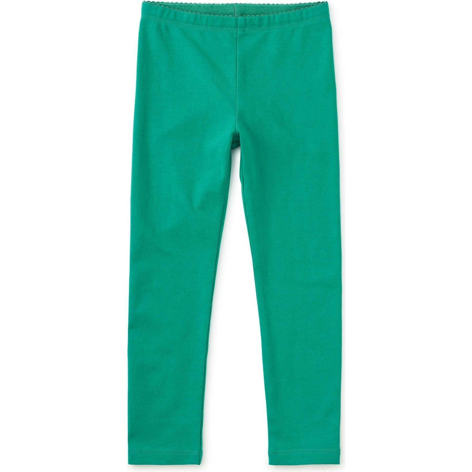 Solid Leggings, Green