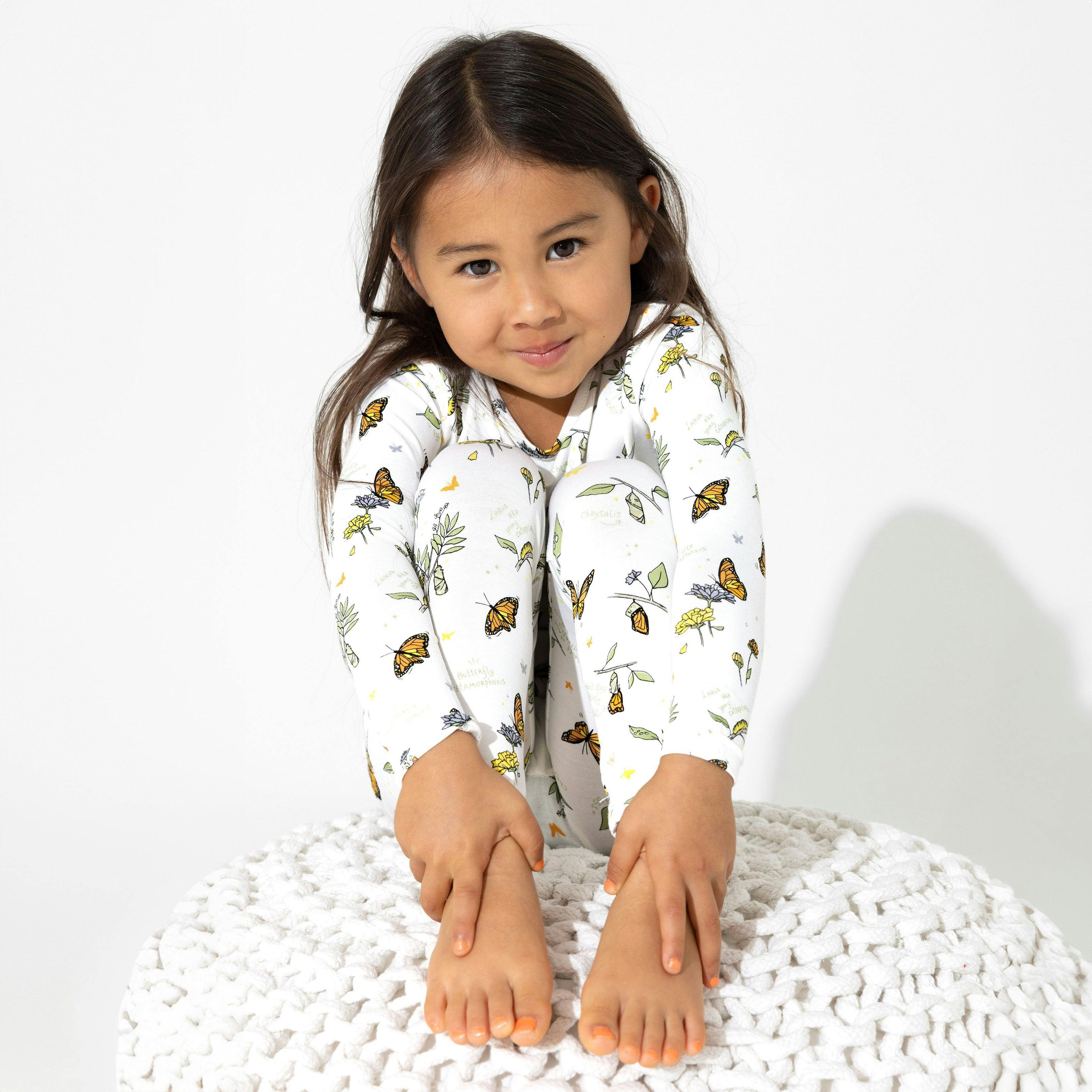 Monarch Bamboo Kids Pajamas