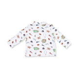 Vintage Football - Polo Long Sleeve Shirt