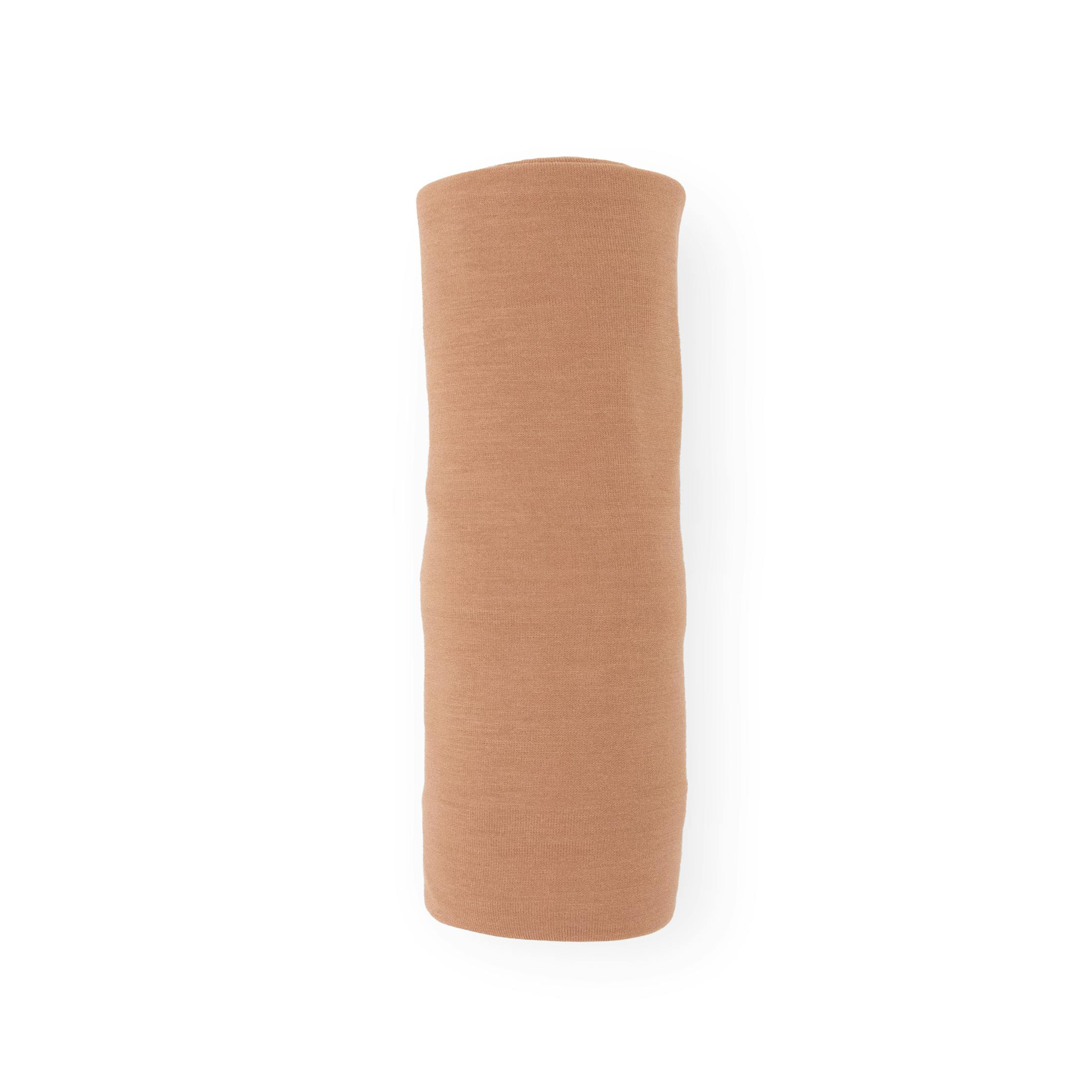 Stretch Knit Swaddle Blanket - Terracotta