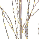 4-Foot Winter white Twig Tree with 500 Warm White Lights