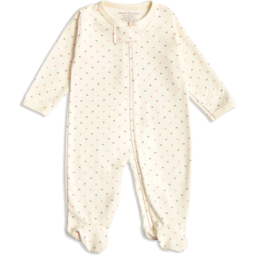 Blue Baby Footie Sleeper | Hypoallergenic Pima Cotton