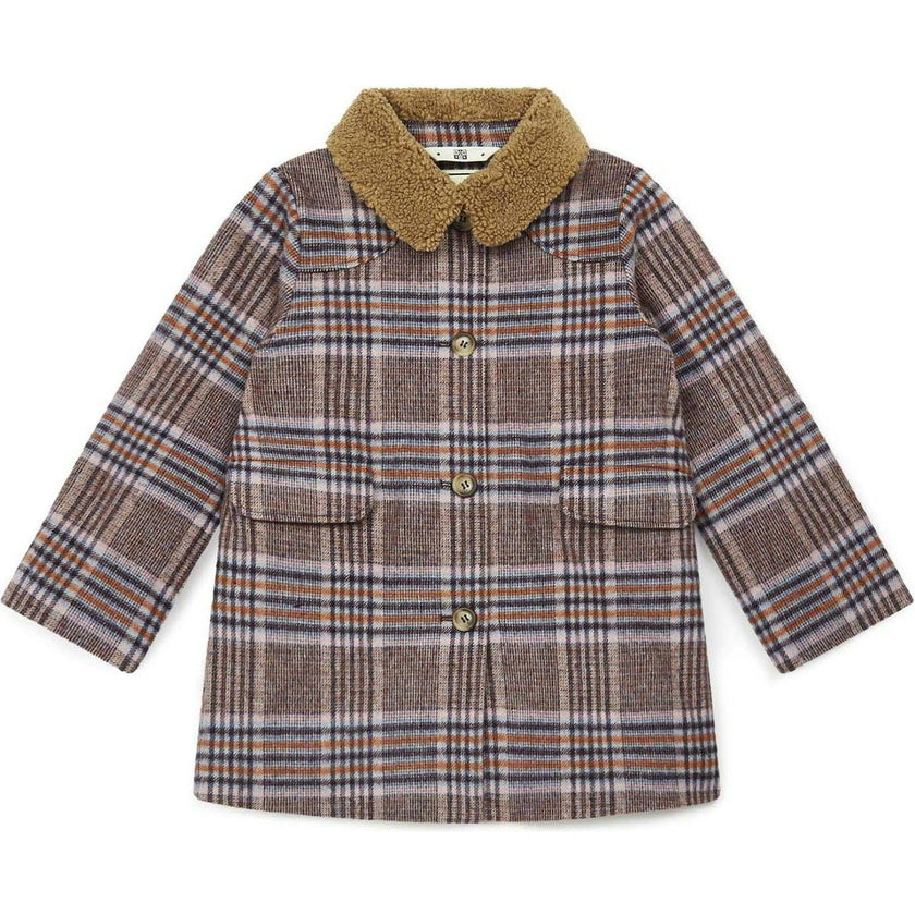 Vintage Whimsy Tartan Coat