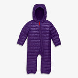 Baby lightweight puffer suit in solids