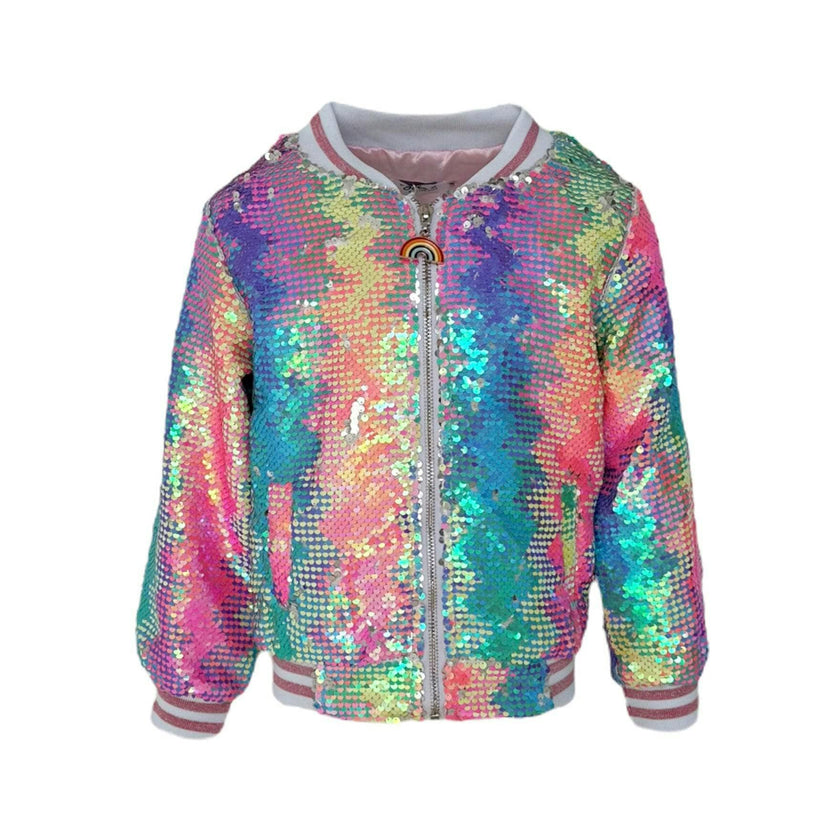 Kaleidoscope Sequin Bomber