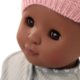 Maxy Muffin Avocado 16.5" Soft Baby Doll with Brown Skin and Brown Eyes