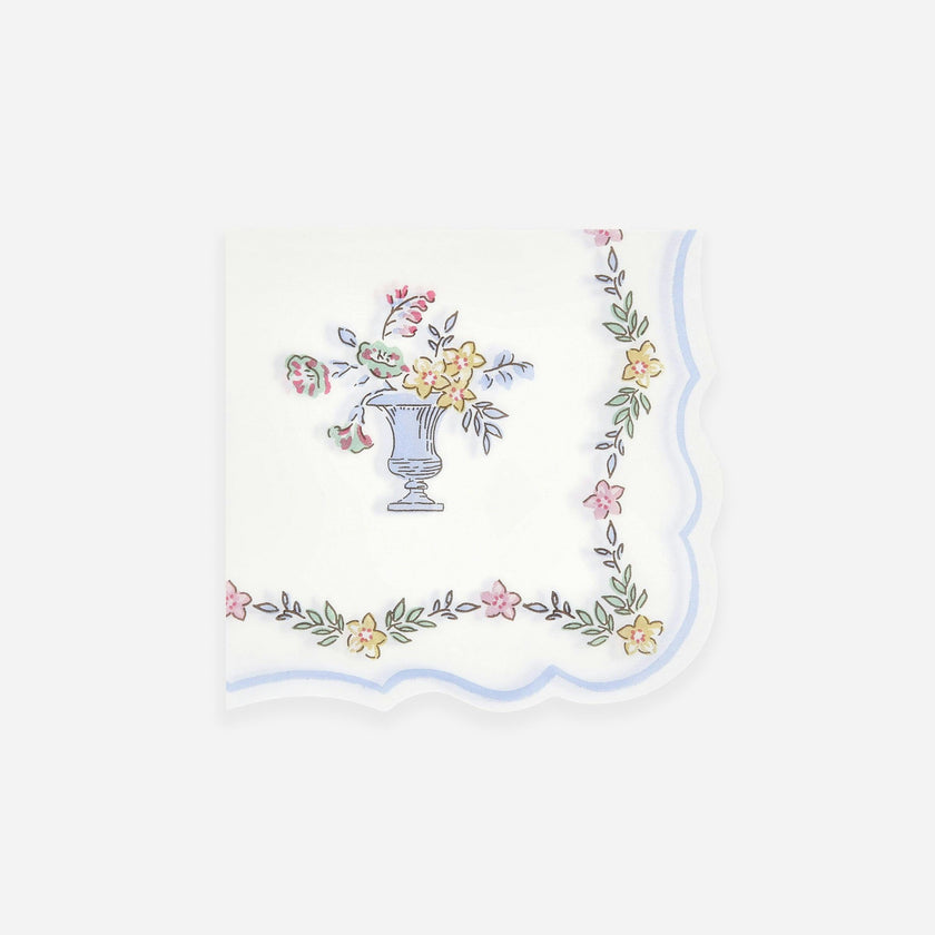 Chintz Border Small Napkins