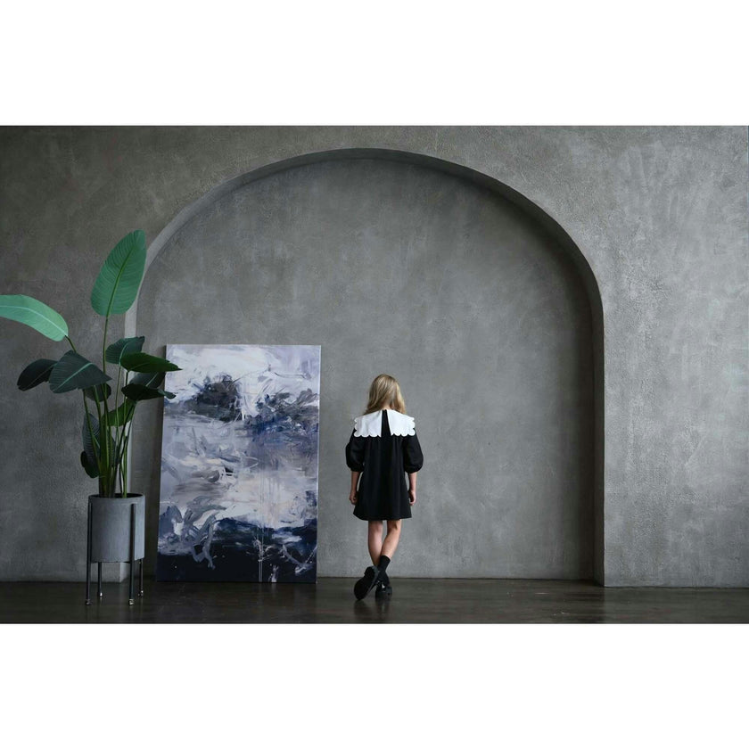 Melody dress (black/ivory)