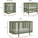 Pogo 8-In-1 Convertible Crib With All-Stages Conversion Kits