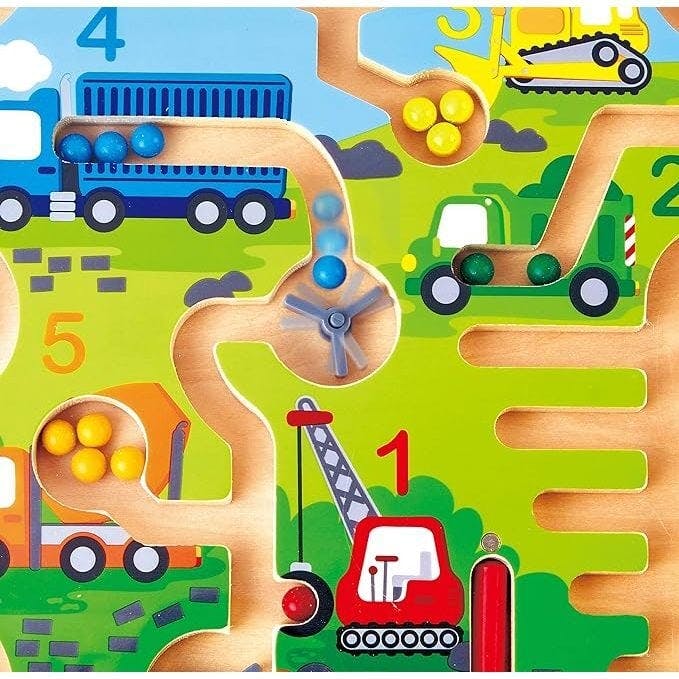 Hape: Construction & Number Magnet Maze