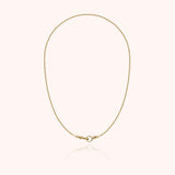 Rope Chain Necklace, Yellow Gold Filled